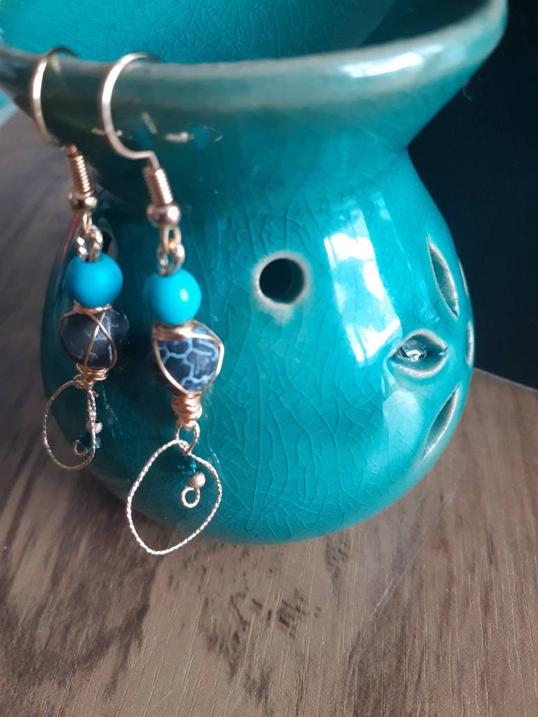 Boucles d'oreilles fines