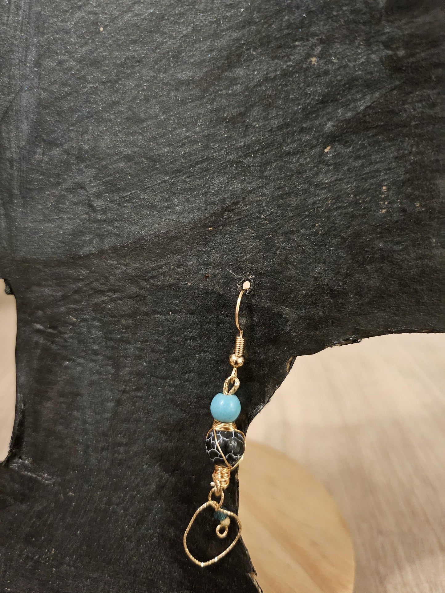 Boucles d'oreilles fines