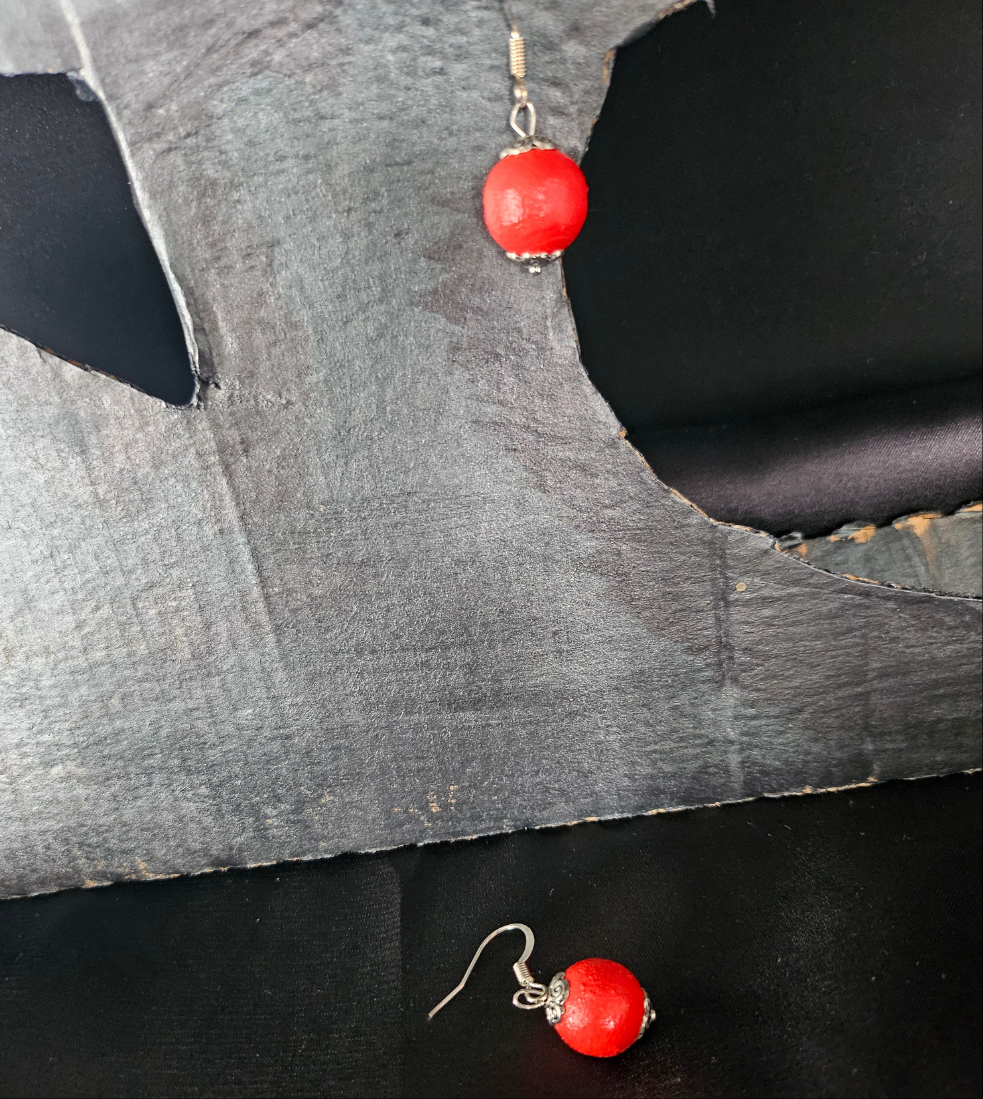 Small round earrings