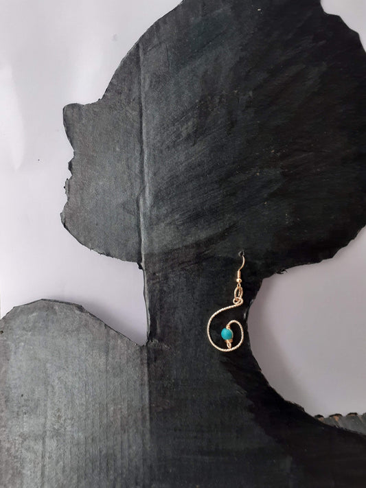 Boucles d'oreilles Cygne Scintillantes - Accessoires Chics - asymétriques