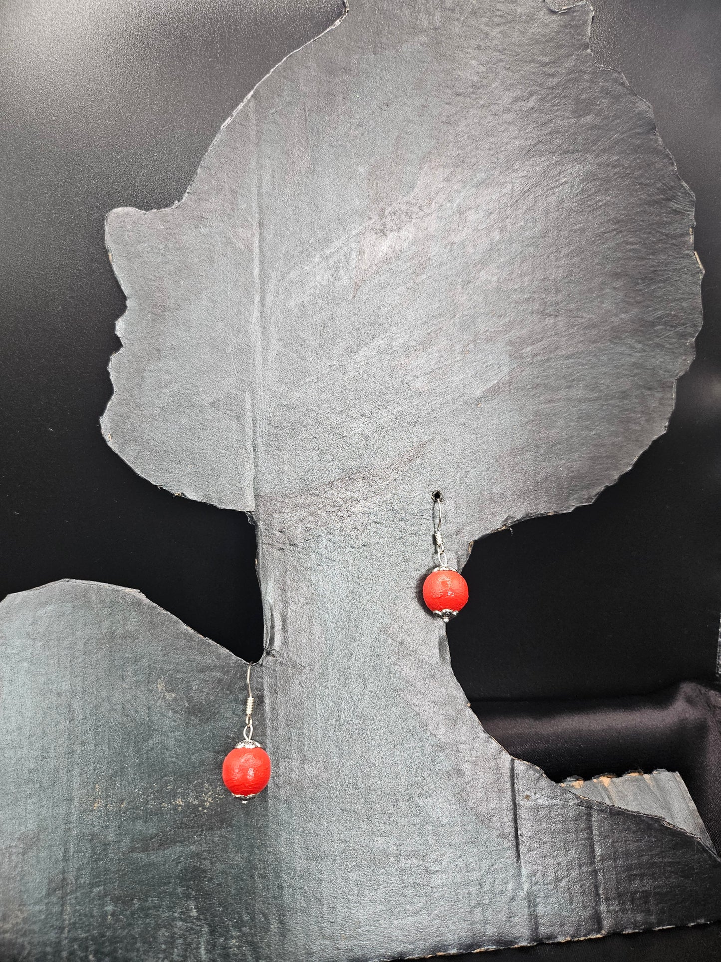 Small round earrings