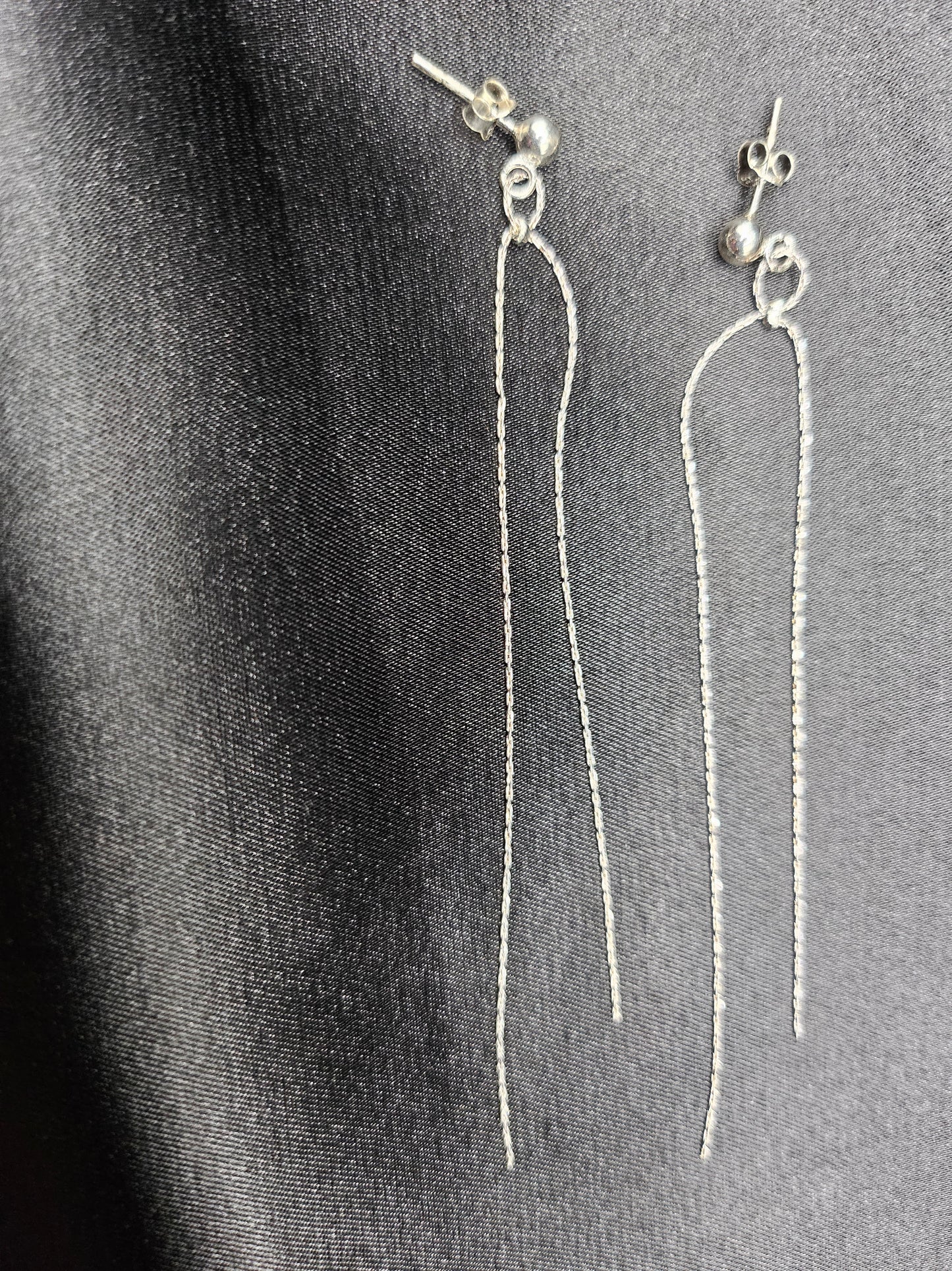 Chaîne d'oreilles argent fin - minimaliste