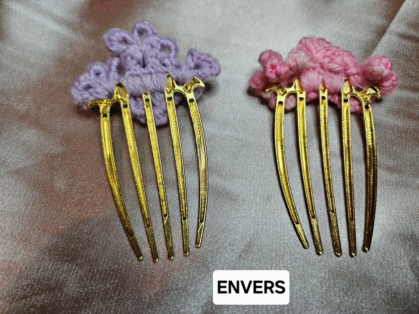 Decorative hair comb