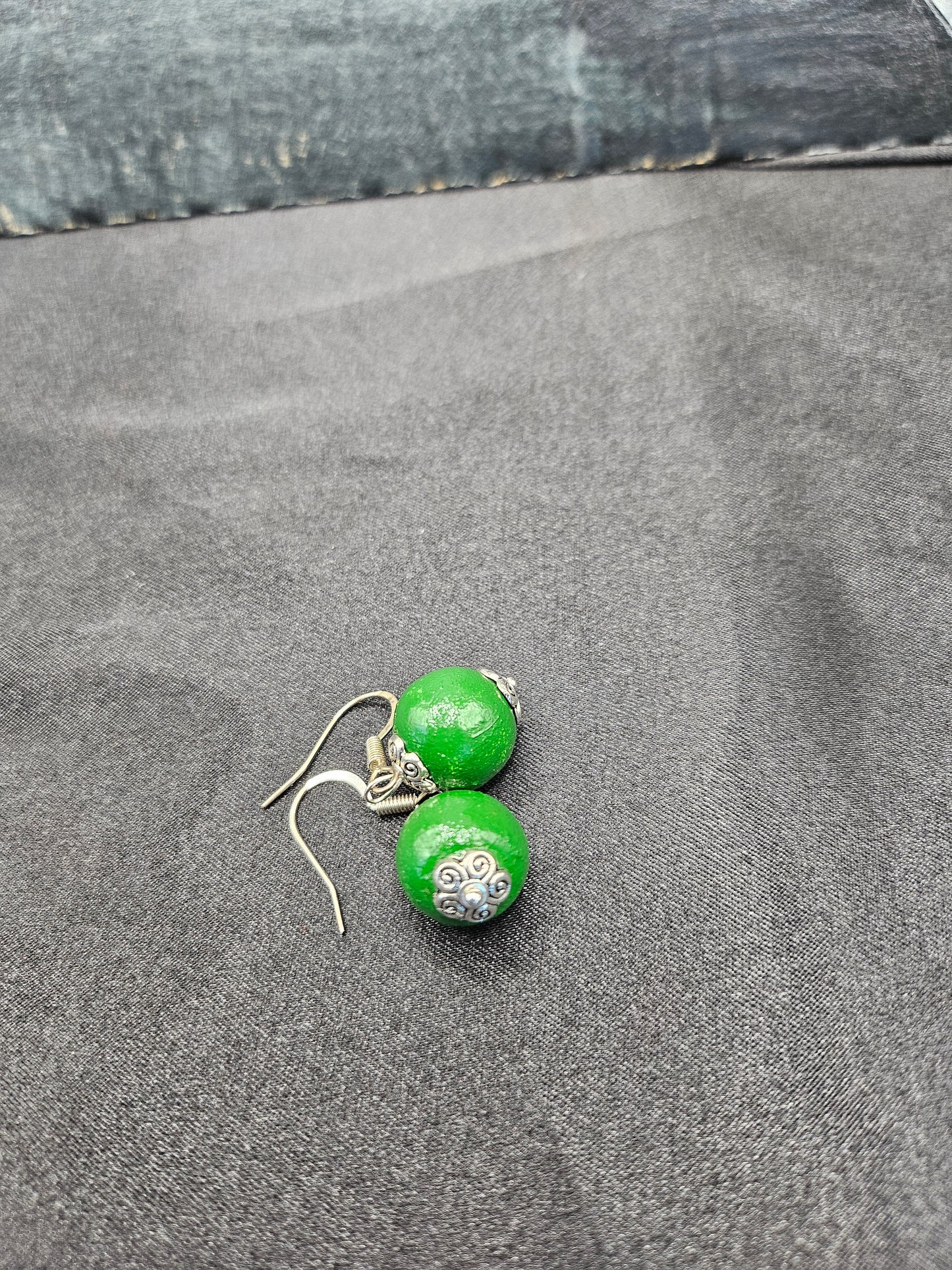 Small round earrings