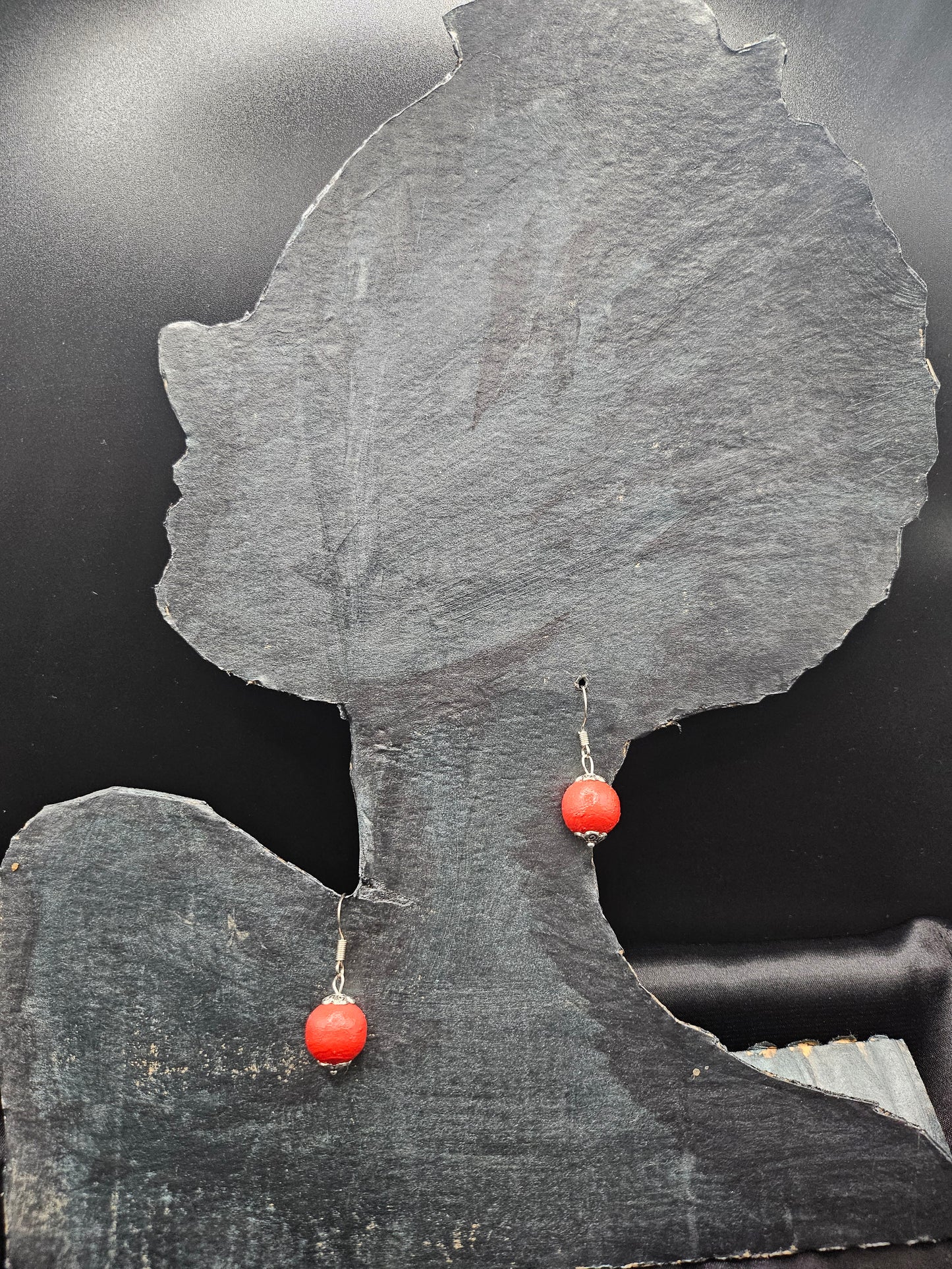 Small round earrings