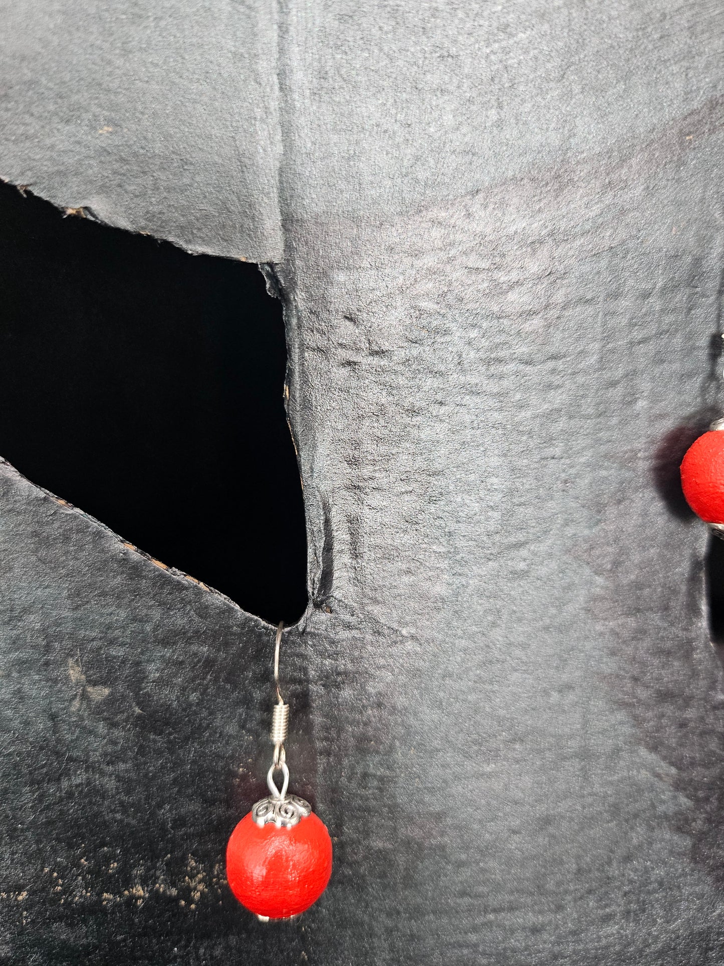 Small round earrings