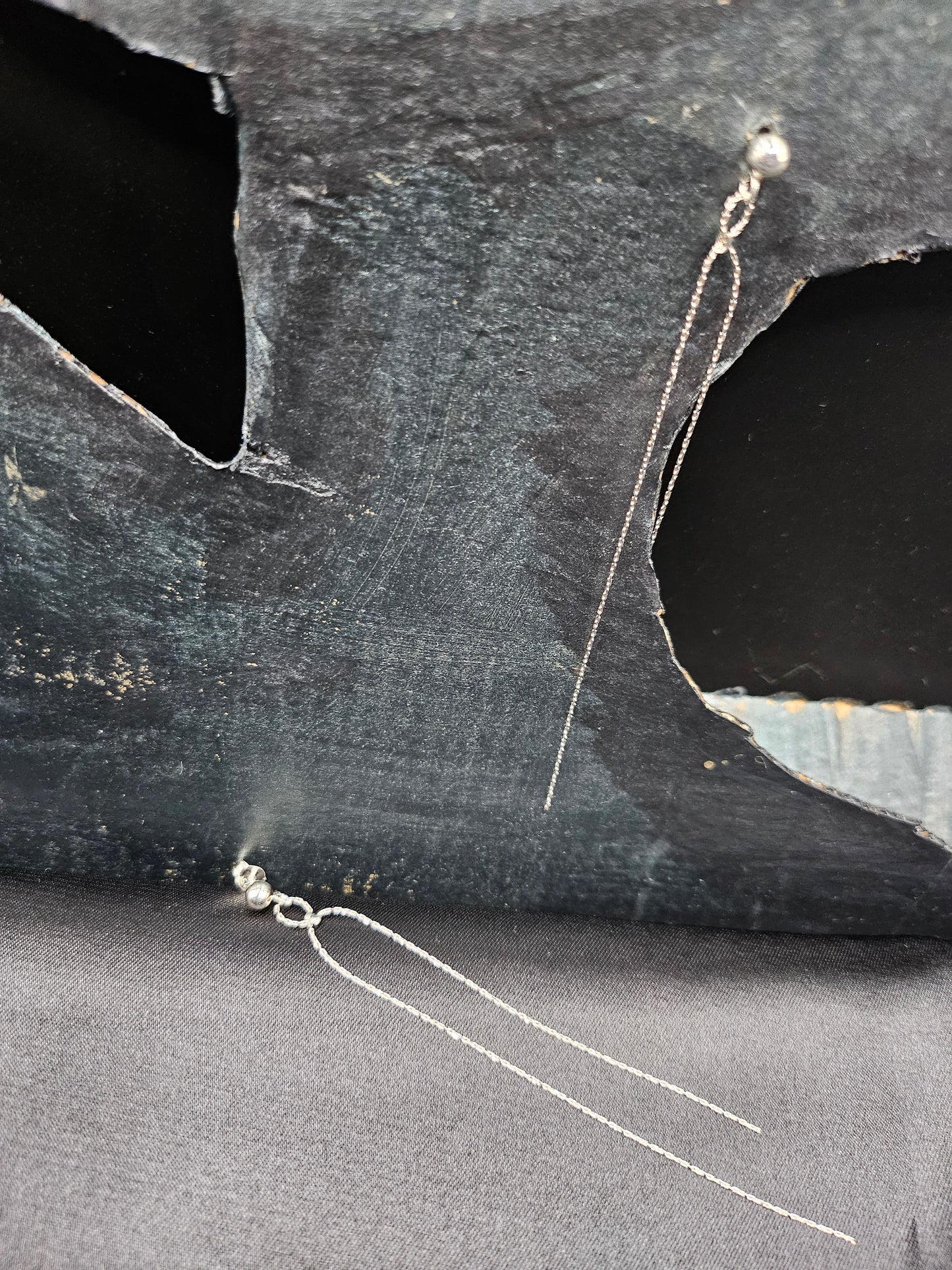 Chaîne d'oreilles argent fin - minimaliste