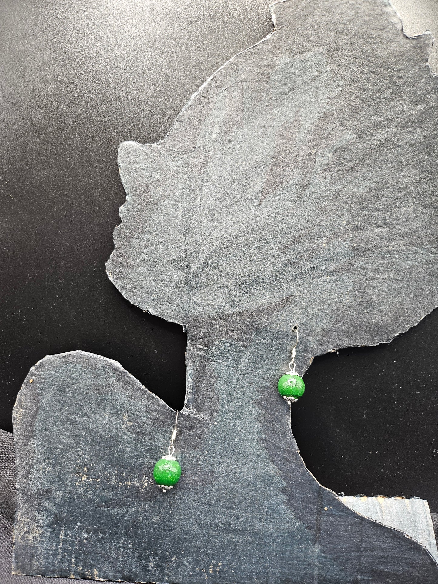 Small round earrings