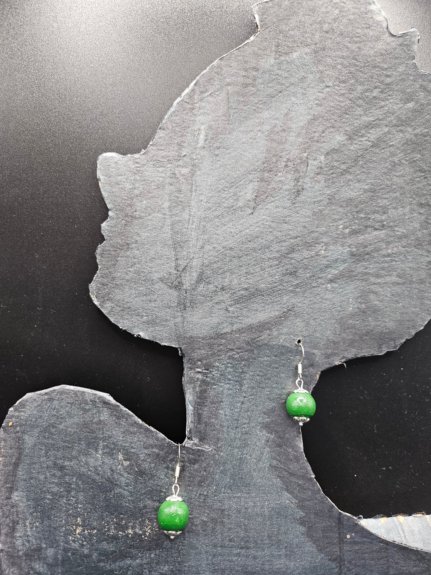 Small round earrings