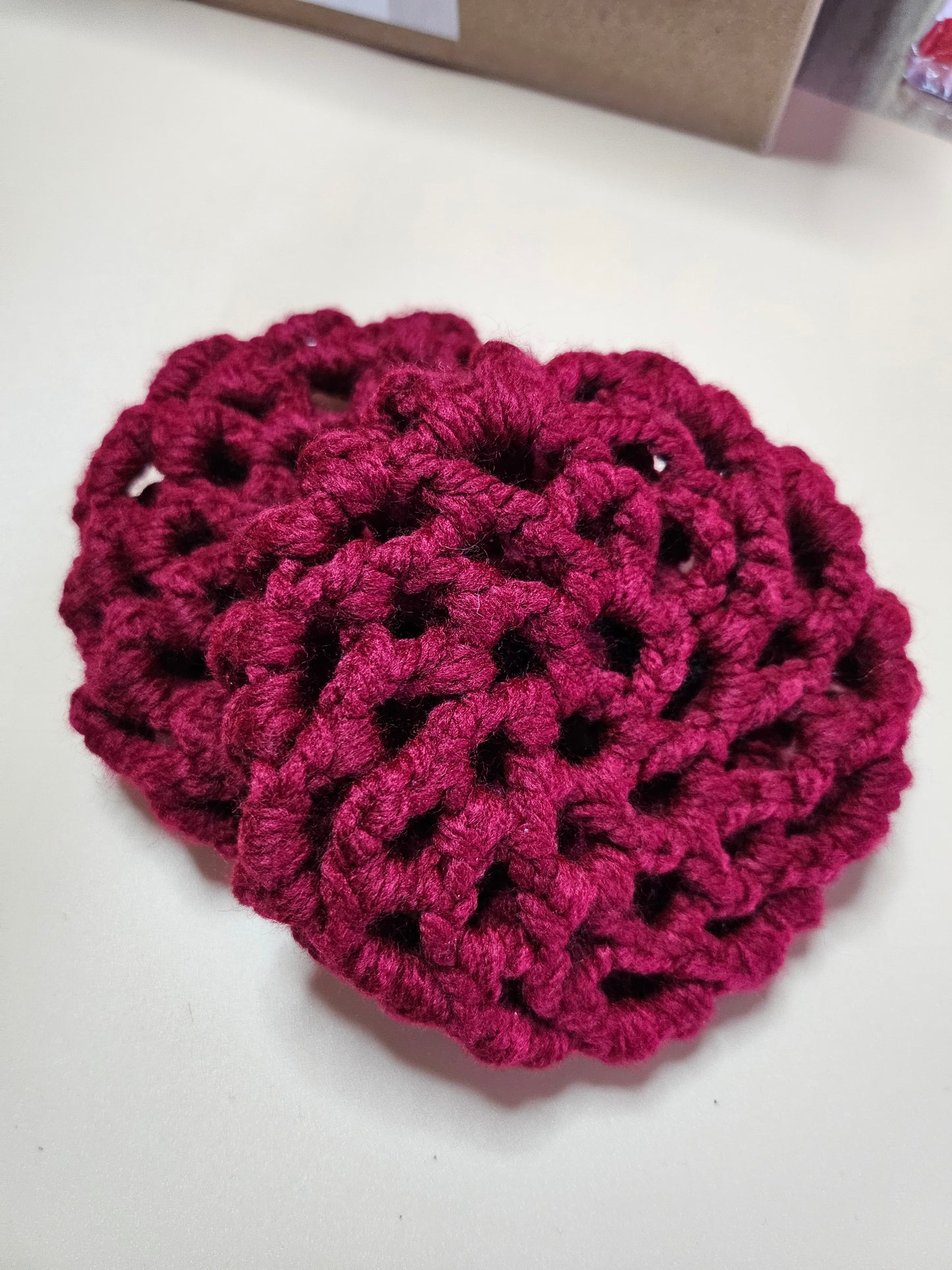 Buns - Crochet bun hairstyle - Handmade