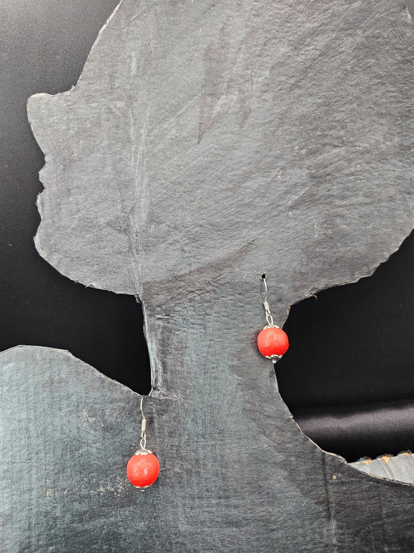 Small round earrings