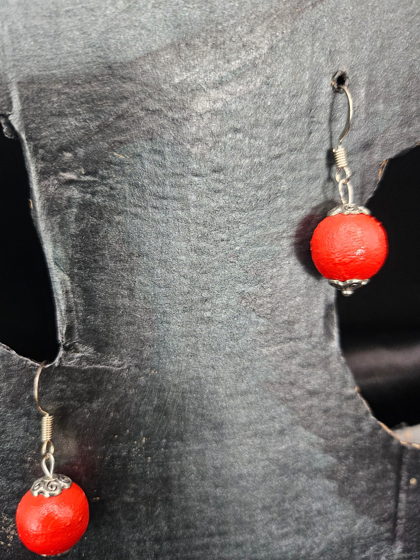 Small round earrings