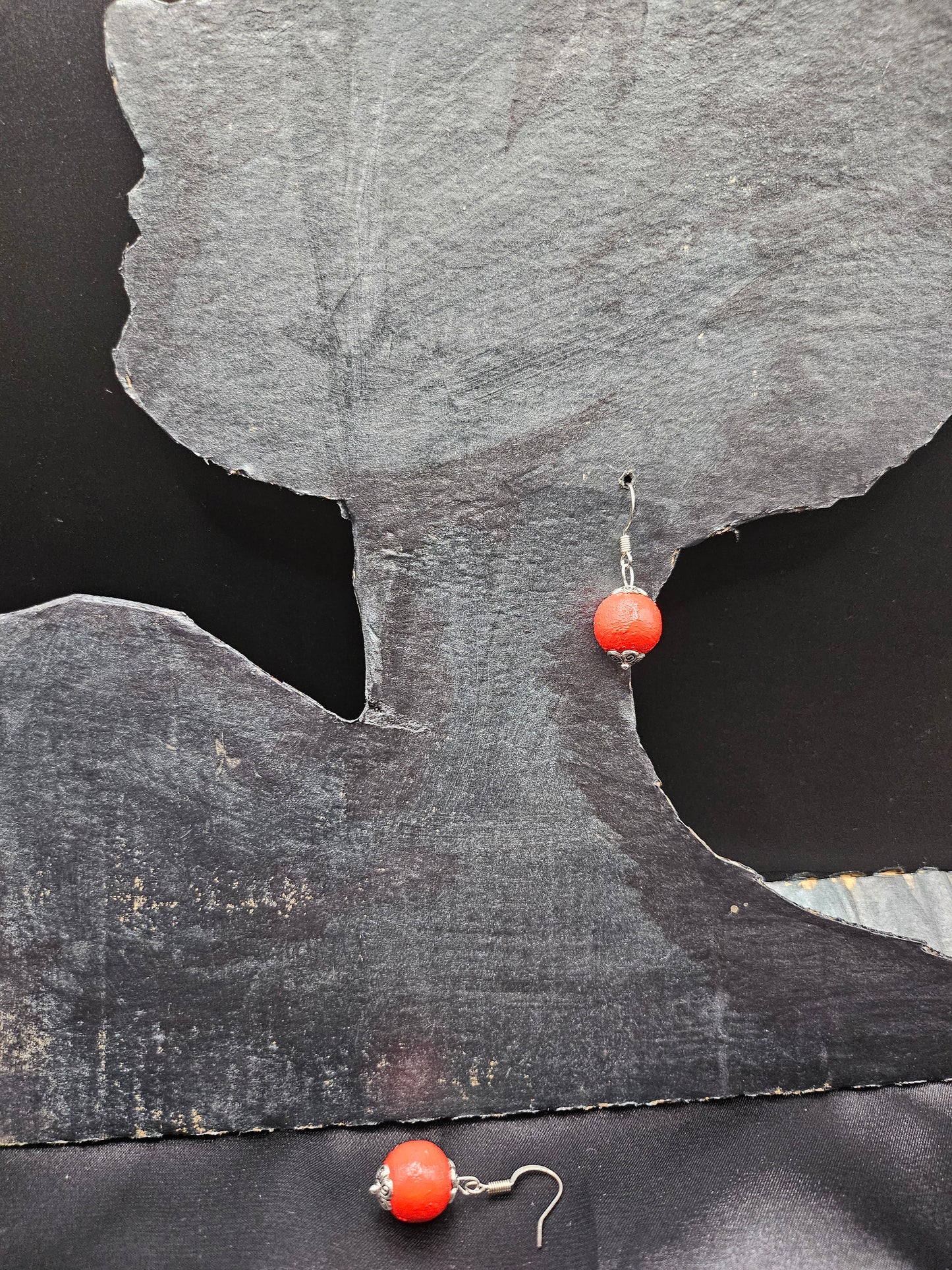 Small round earrings