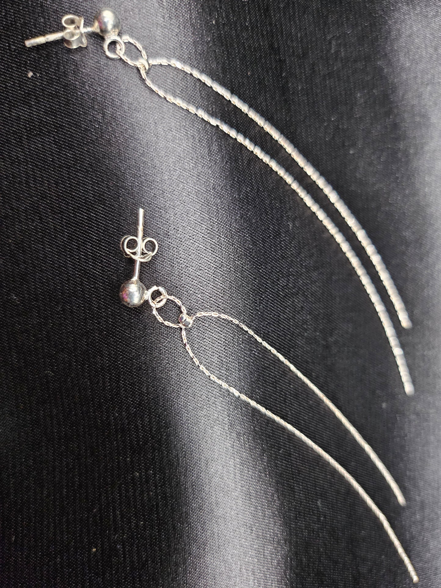 Chaîne d'oreilles argent fin - minimaliste