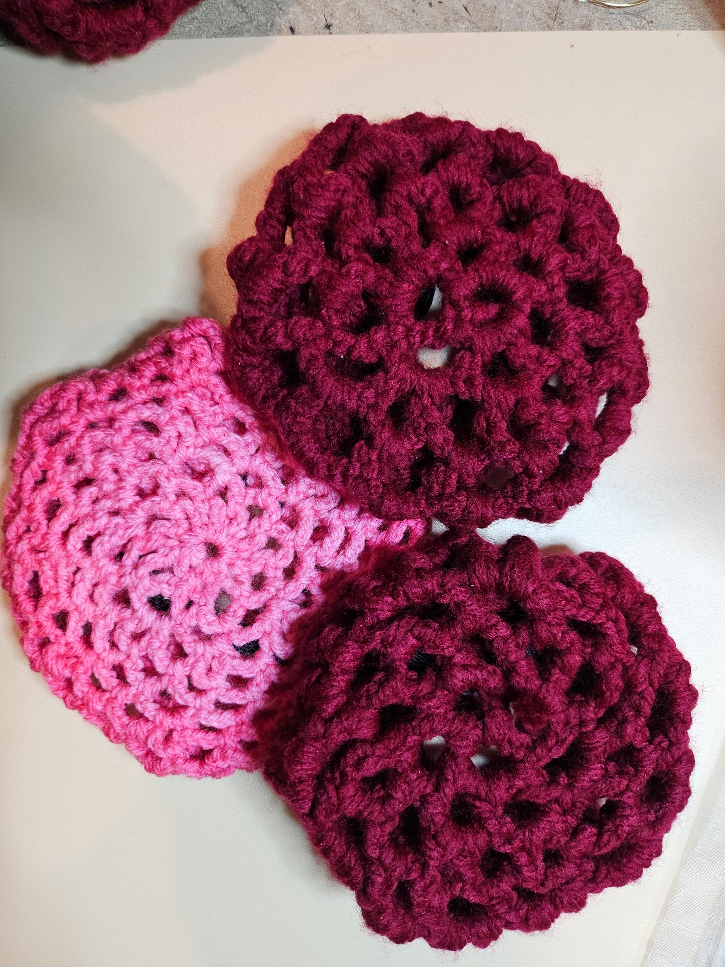 Buns - Crochet bun hairstyle - Handmade