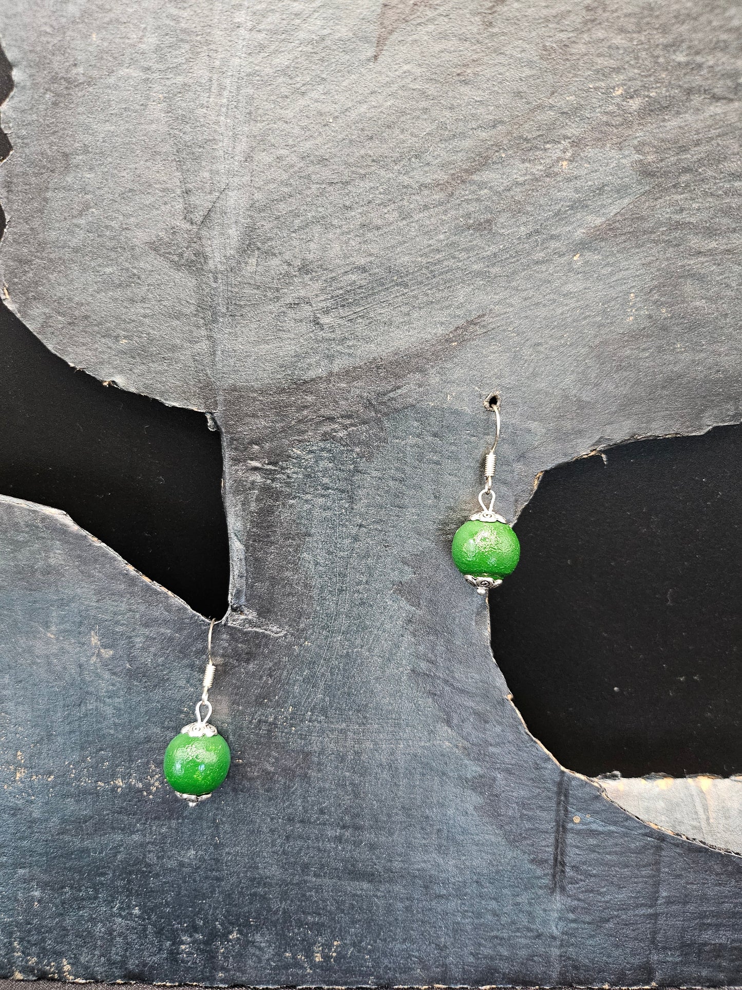 Small round earrings