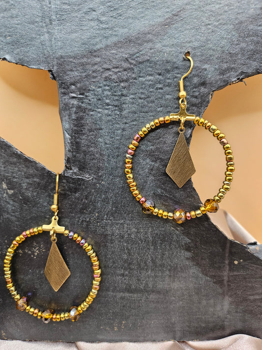 crêole perle dorée